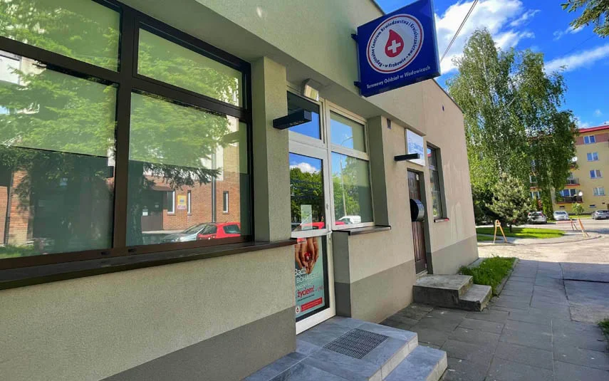 Centrum krwiodawstwa w Wadowicach działa już w nowej siedzibie
